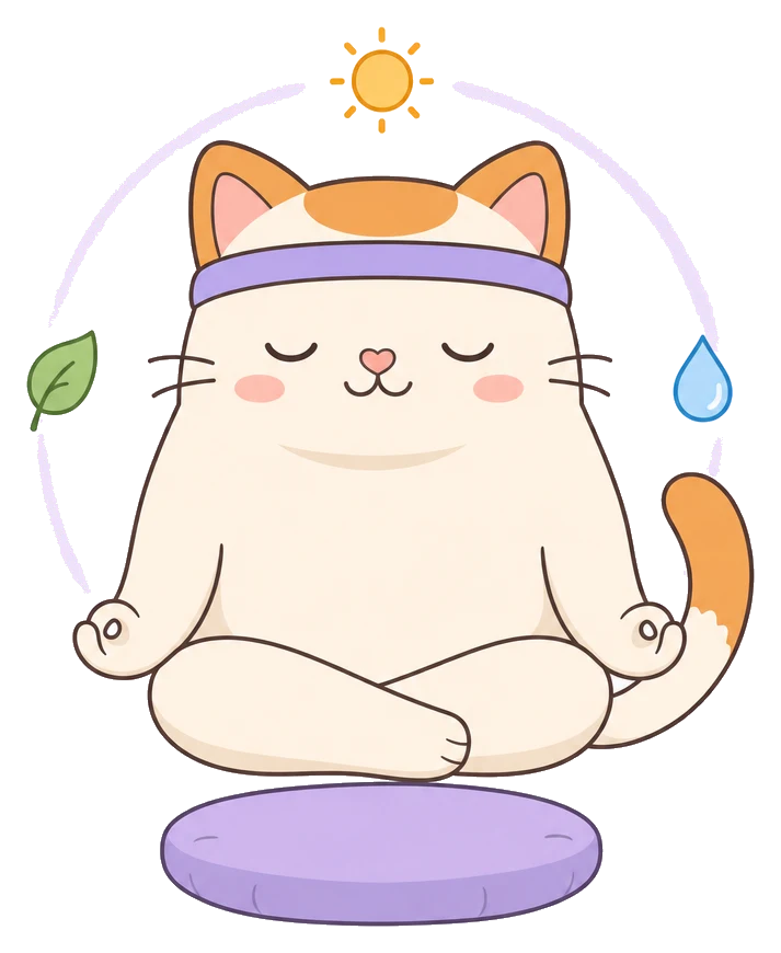 Miso floating calmly